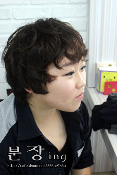 헤어연출 이미지