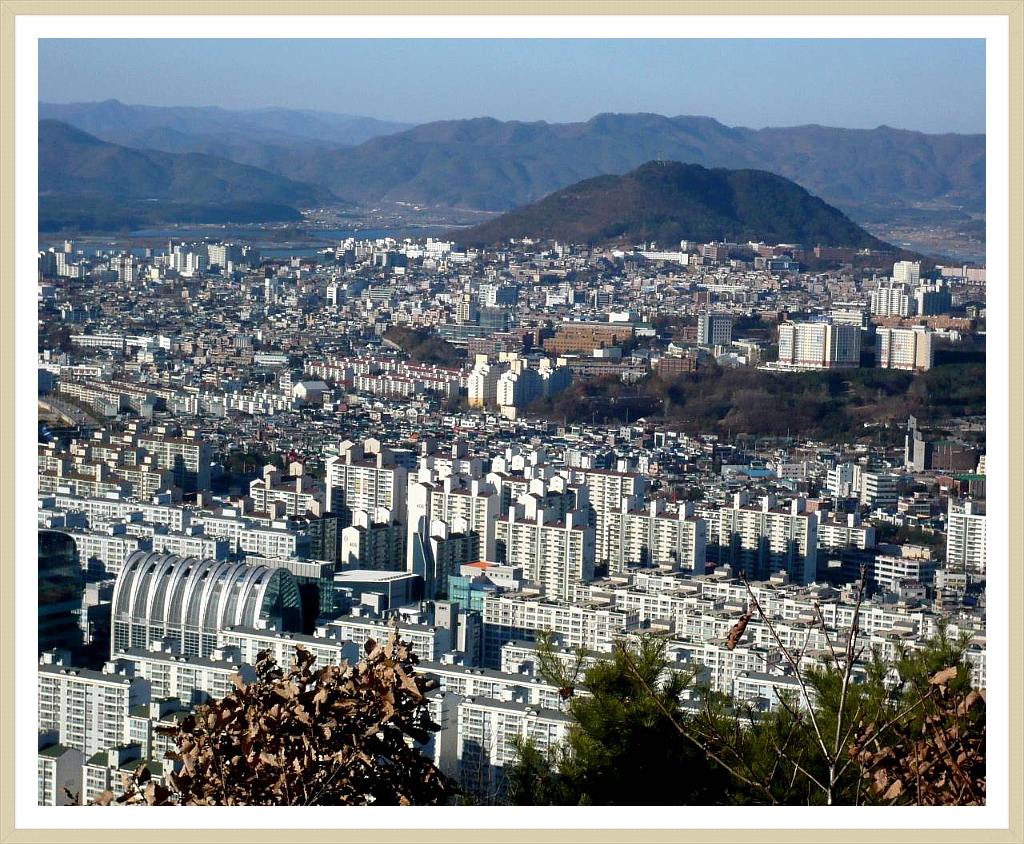 춘천시 전경 이미지