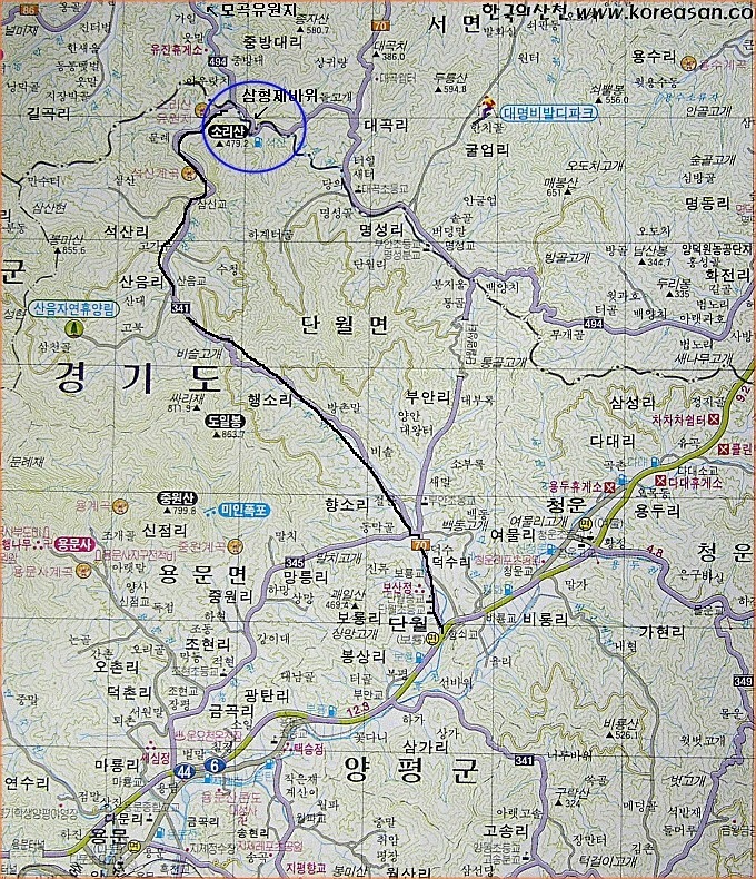 소리산 이미지