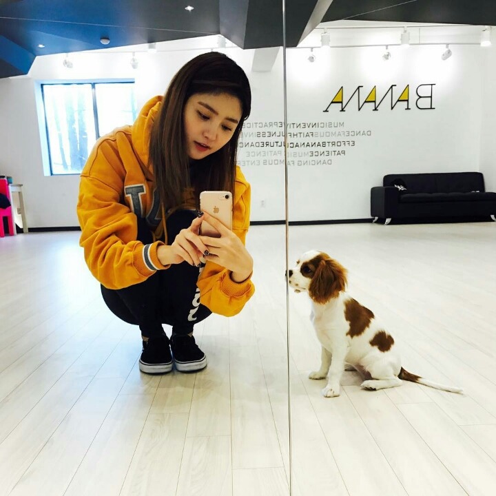 EXID 정화 쫑스타그램 업뎃 (with 모카) | 인스티즈