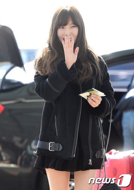 오늘자 소녀시대 태연 | 인스티즈