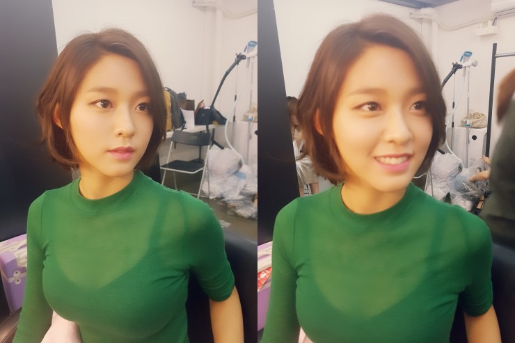 단발 설현.gif | 인스티즈