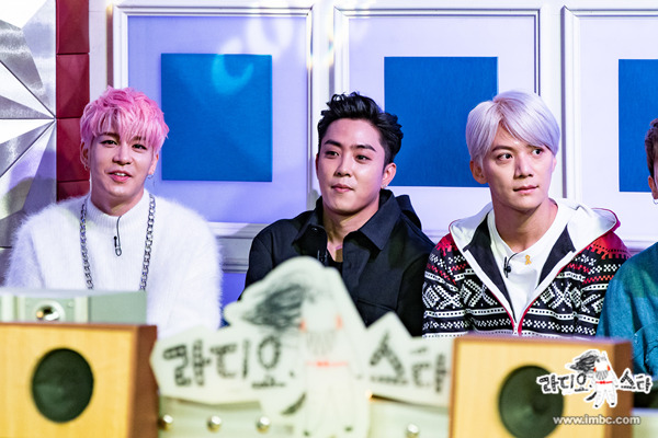 스압주의) 젝스키스 라디오스타 촬영현장 | 인스티즈