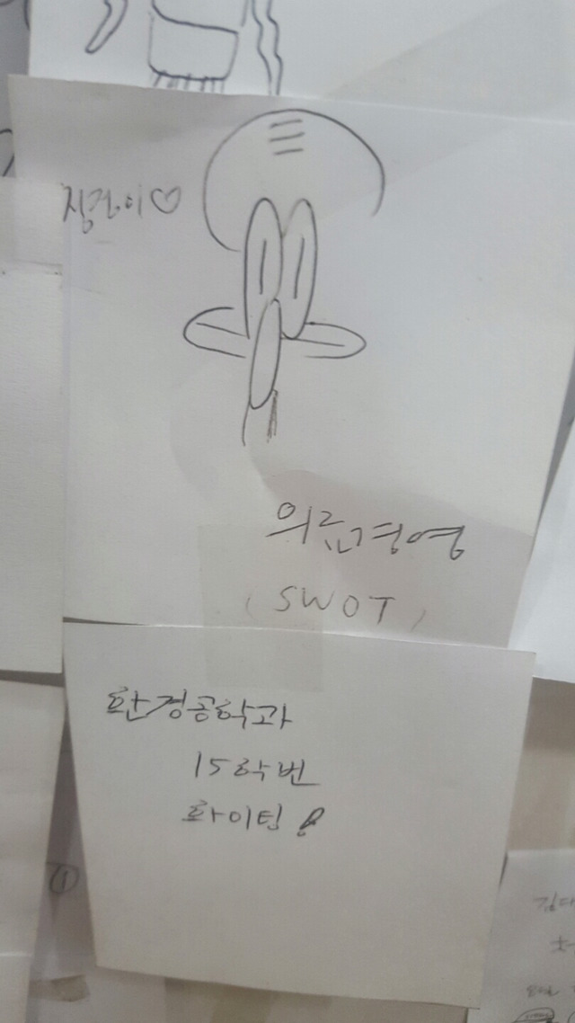 대학가 식당의 과별로 징징이 그리기 대회 | 인스티즈
