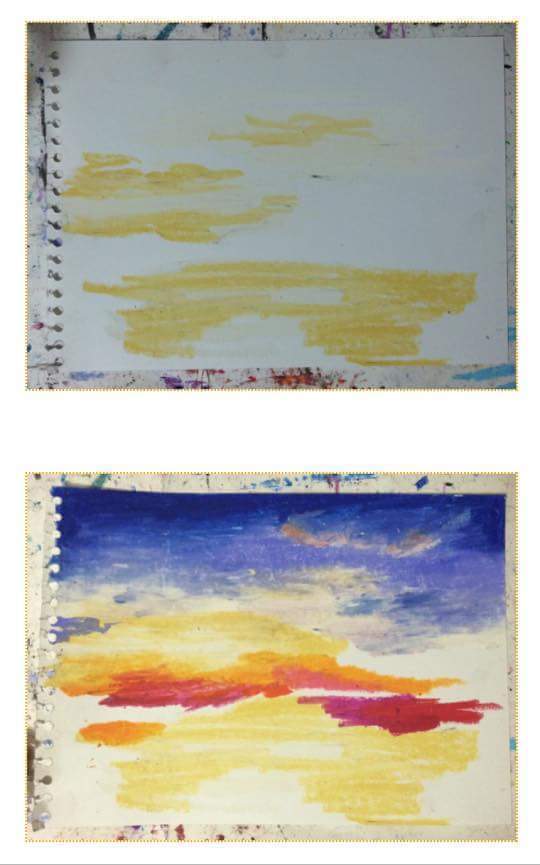 크레파스로 그린 풍경들 | 인스티즈