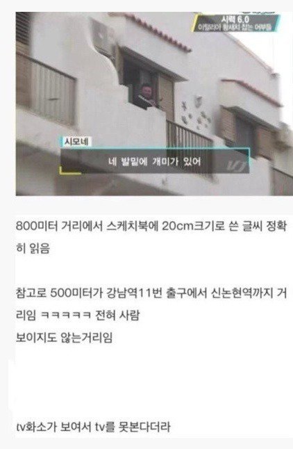 실존하는 시력 6.0의 위엄.jpg | 인스티즈