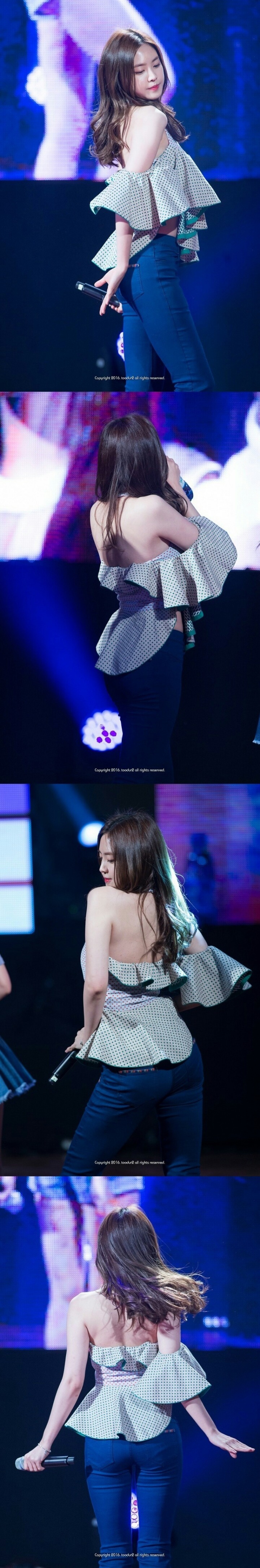 손나은의 어깨라인.jpgif | 인스티즈