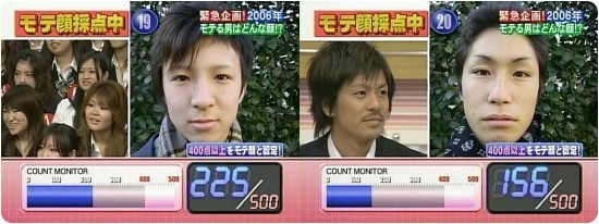 일본 방송에서 일본 남자 고등학생 100명의 얼굴 찍어서 여자애들이 점수매김.jpg ㅋㅋㅋ | 인스티즈