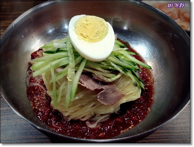 사리원밀면 이미지