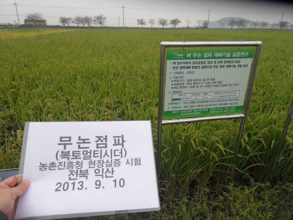 황금직파기 이미지