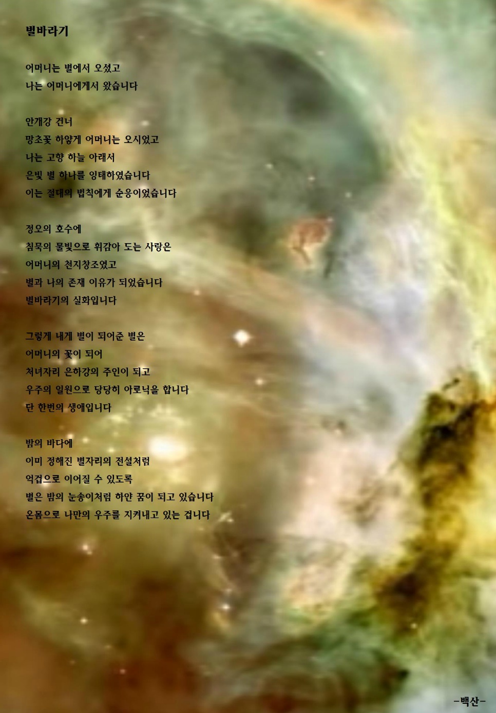 별바라기 이미지