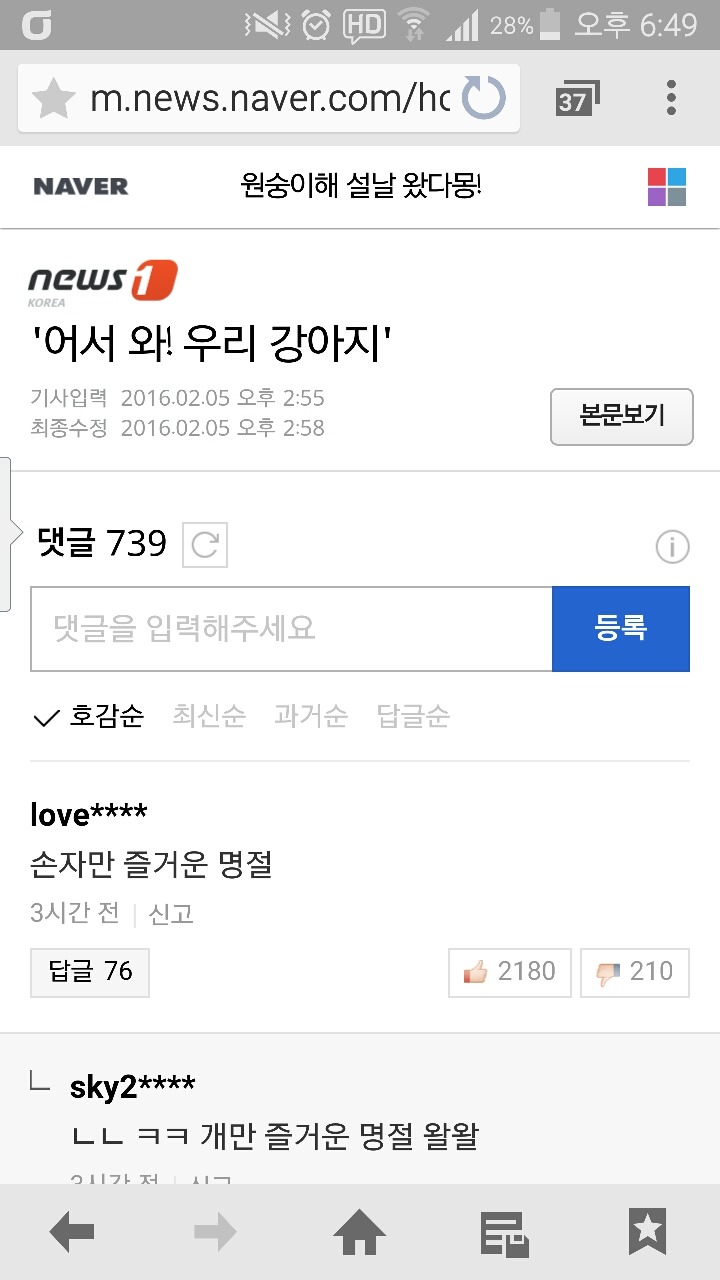 어서와!! 우리강아지 | 인스티즈