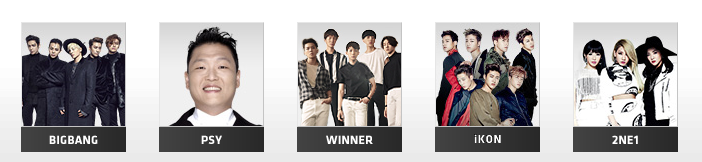 2016년 YG 엔터테인먼트와 새로이 계약한 연예인들.jpg | 인스티즈