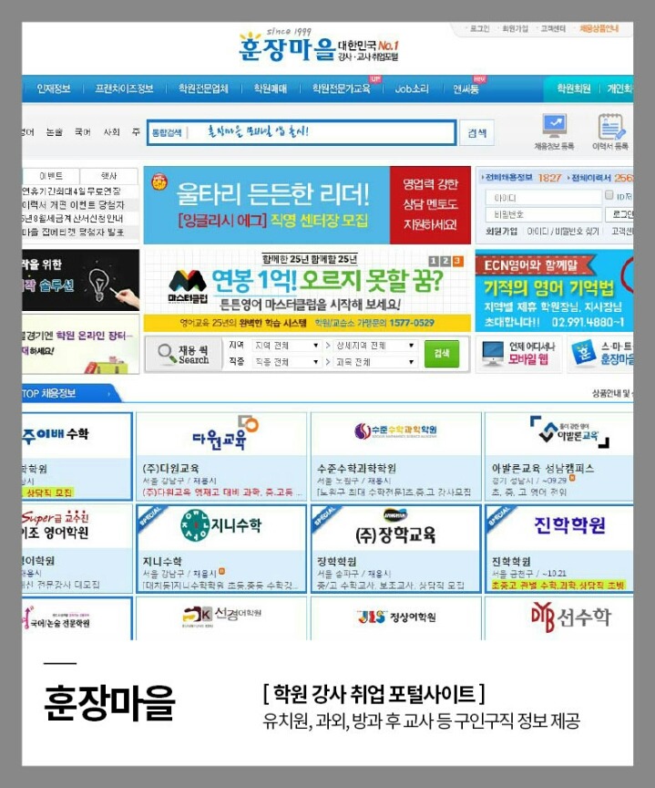 알아두면 좋을 전문 업종별 취업 사이트 | 인스티즈