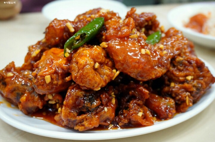 달콤매콤! 닭강정 움짤 gifjpg | 인스티즈