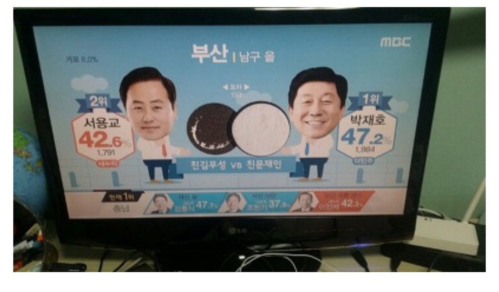 완전 귀요미 MBC 개표방송 | 인스티즈