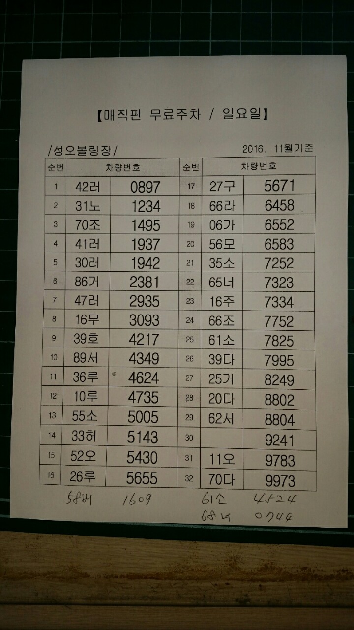성오볼링장 이미지