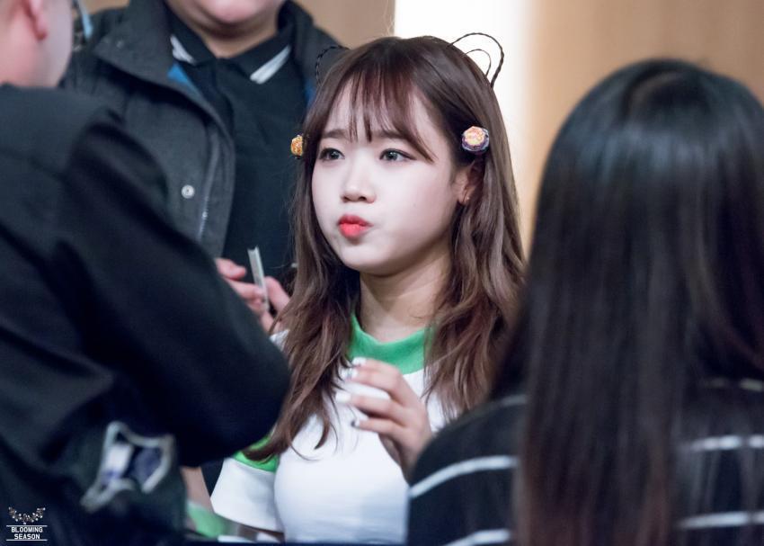 아이오아이 긴머리 최유정 vs 단발 최유정 | 인스티즈