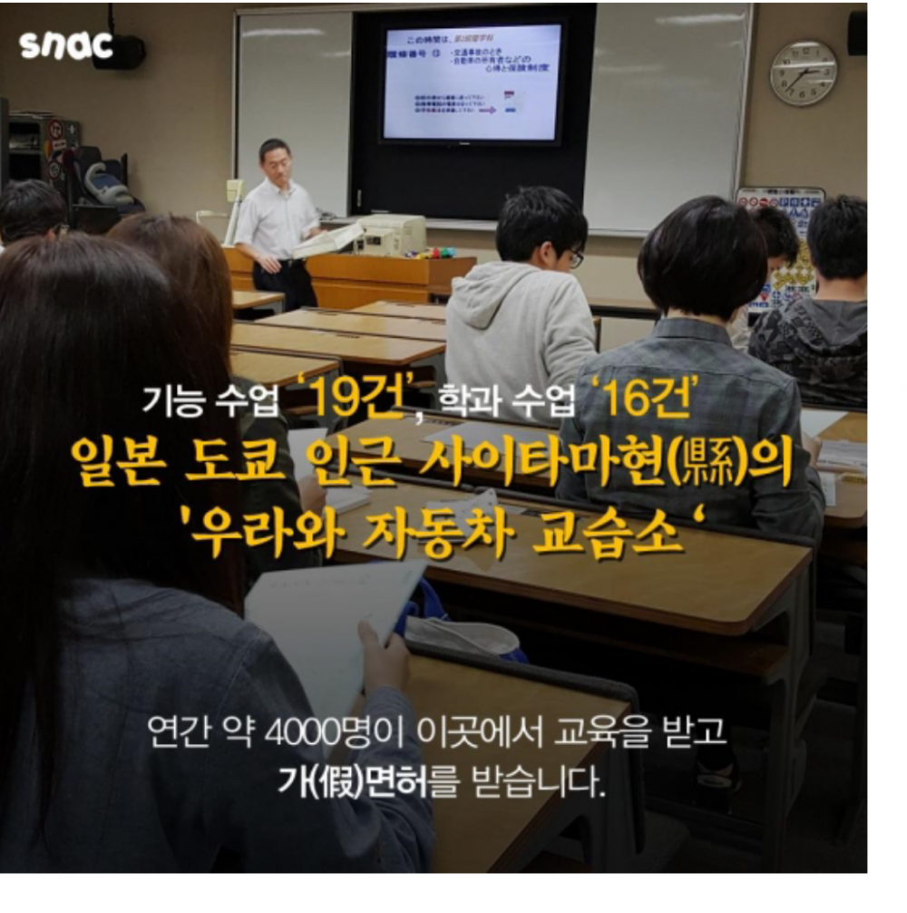일본 방송에 나온 한국의 운전면허 시험 | 인스티즈