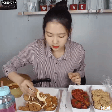먹방에 소질있는 오마이걸 지호 | 인스티즈