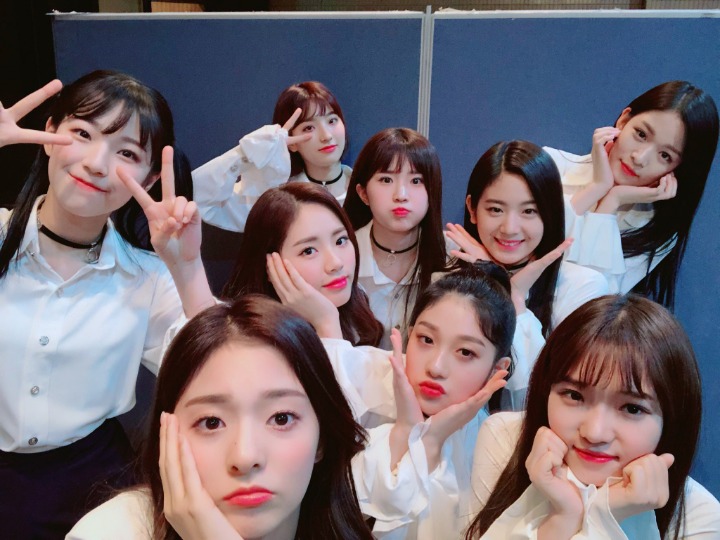 프로미스나인 음악방송 후 찍은 사진들 | 인스티즈