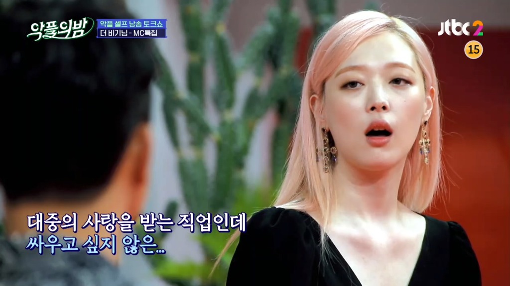 악플러를 고소했더니 동갑내기 명문대생이었다는 설리.jpg | 인스티즈