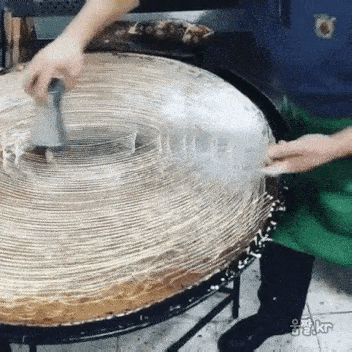 완전 신기한 쌀국수 면 만드는 과정...gif | 인스티즈