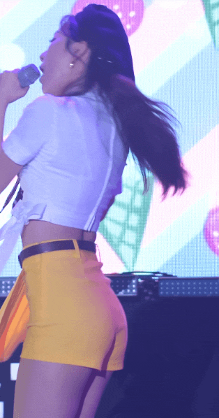 레드벨벳 슬기 노란 핫팬츠.gif | 인스티즈