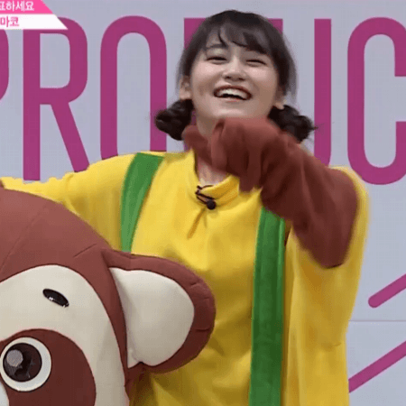 프듀48) 너구리가 있으니깐 안심 하라구.gif | 인스티즈