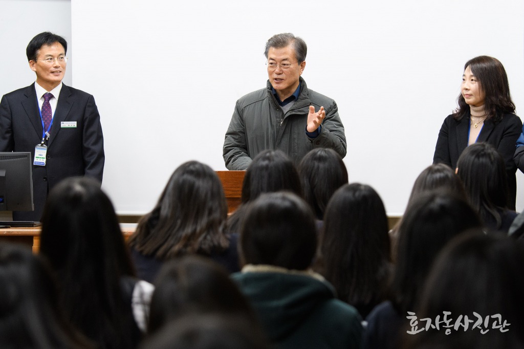 포항여고에서 문재인 대통령 인기 | 인스티즈