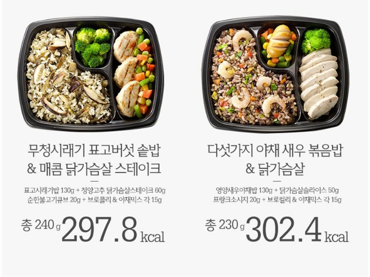 요즘 인기많은 다이어트 도시락의 칼로리....jpg | 인스티즈