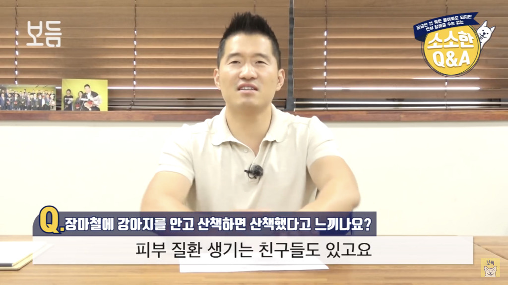 장마철에 강아지를 안고 산책하면 산책했다고 느끼나요?.jpg | 인스티즈