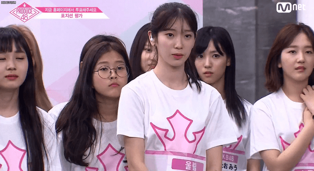 [프로듀스48] 댄스밖에 없어 울먹거리는 미나미를 쳐다보는 연습생들 (움짤) | 인스티즈