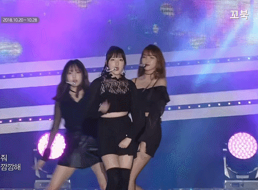 부산원아시아페스티벌(BOF) 여자친구 밤+시간을달려서.gif | 인스티즈