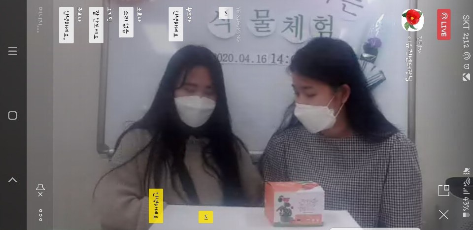 가족과 함께하는 식물체험