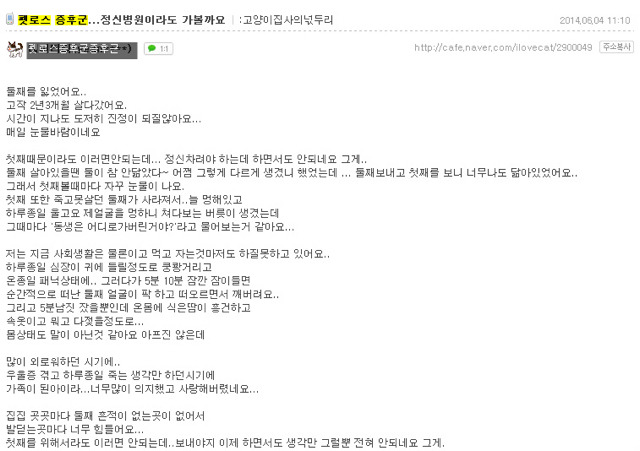 처음 반려동물 만났을때 너무 좋고 예뻐서 전혀 생각하지 못하는 것.jpg | 인스티즈