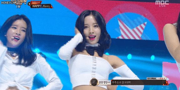 오늘자 섹시가수 우주소녀 보나 ㄷㄷ.gif | 인스티즈
