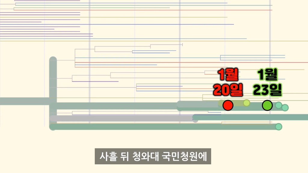 한국의 코로나19 감염원 노출은 언제부터였을까? (입국금지 골든타임 미리 알 수 있었을까?) - 과학적 분석 | 인스티즈