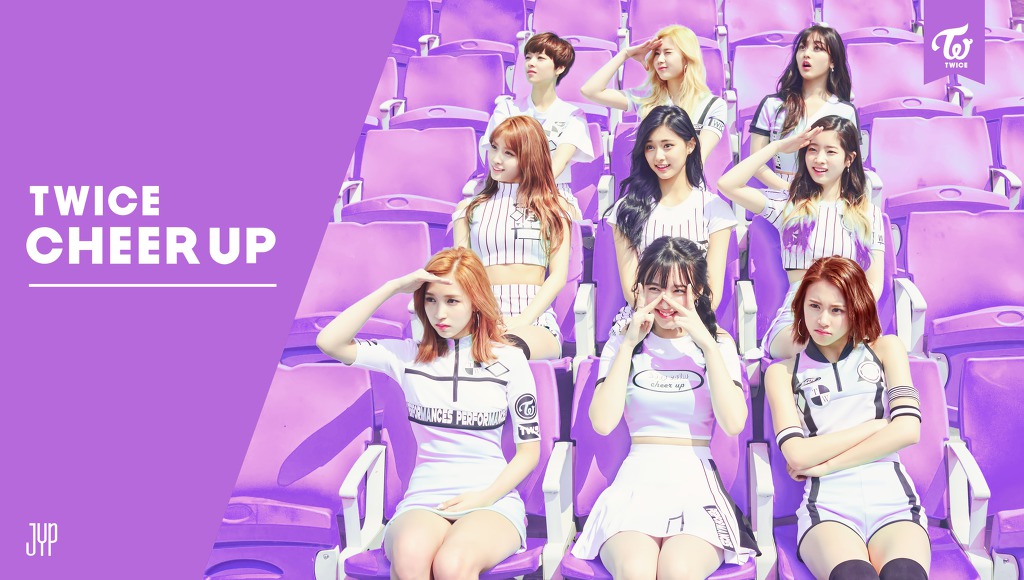 트와이스 치얼업 색깔별 바탕화면 5종 | 인스티즈