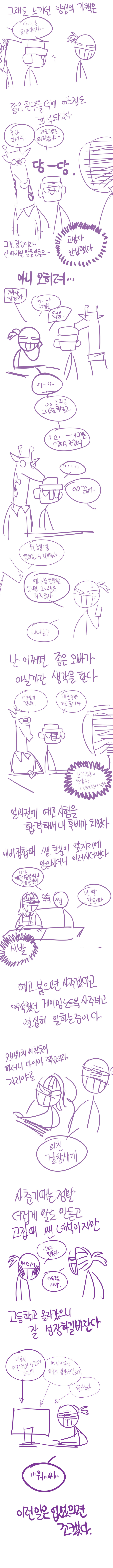 오빠랑 여동생이랑 똑같이 생긴 만화 | 인스티즈
